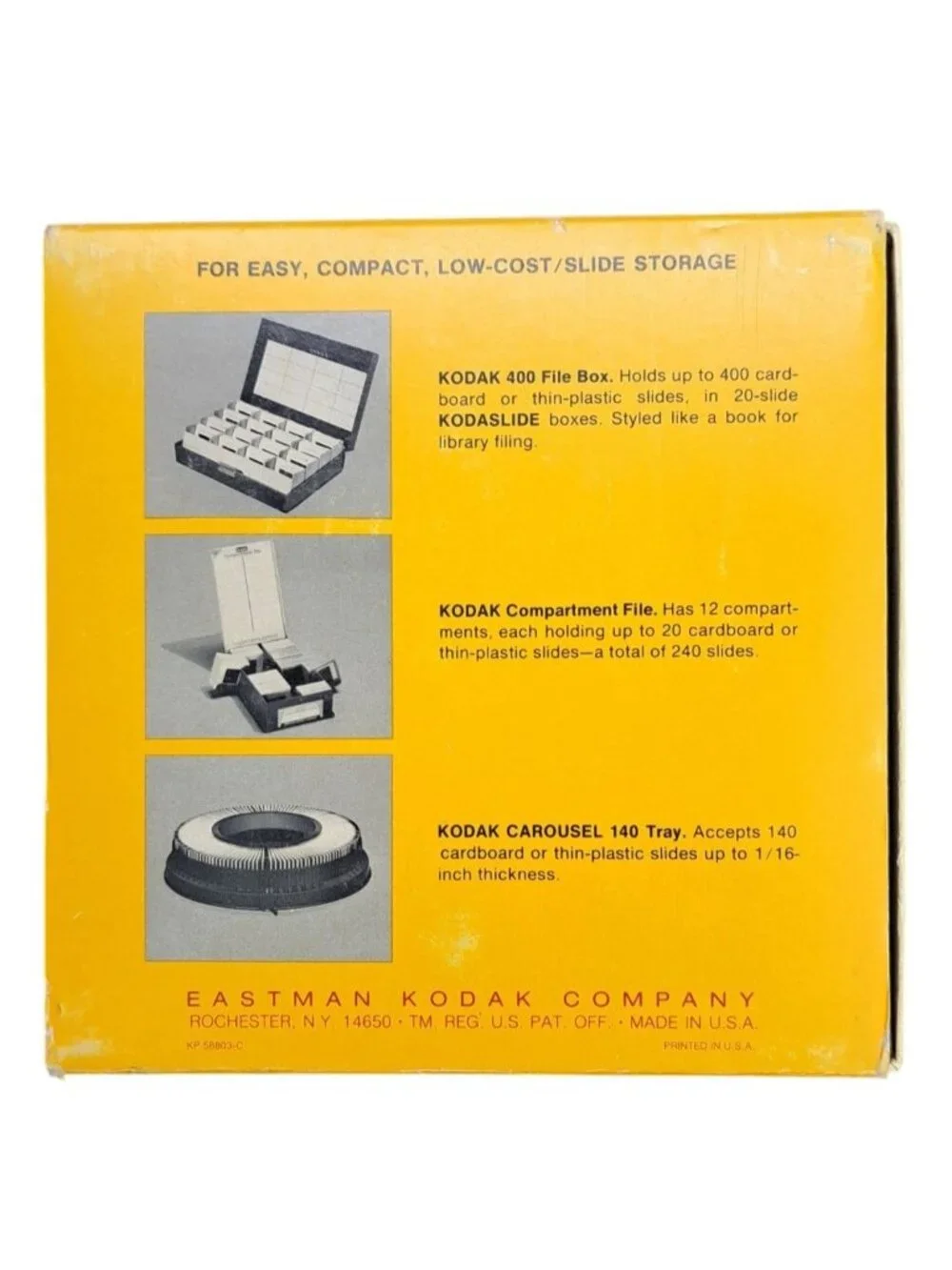 Vintage Kodak Carousel Stack Loader For Slide Projector Accessory 35mm Box B40